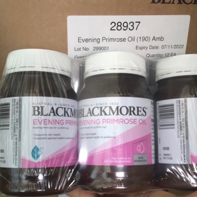 VIÊN UỐNG TINH DẦU HOA ANH THẢO BLACKMORE EVENING PRIMROSE OIL CỦA ÚC Mẫu mới