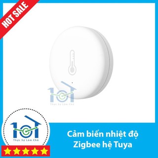 Cảm biến nhiệt độ - độ ẩm Zigbee hệ Tuya/SmartLife - bảo hành 12 tháng