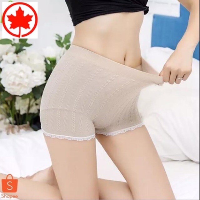 Quần Lót Nữ Đùi Mặc Trong Váy Siêu Co Dãn  398 giá tốt