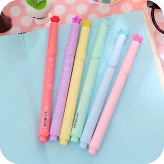 3pcs Cute Stars Various Patterns Colorful highlighters