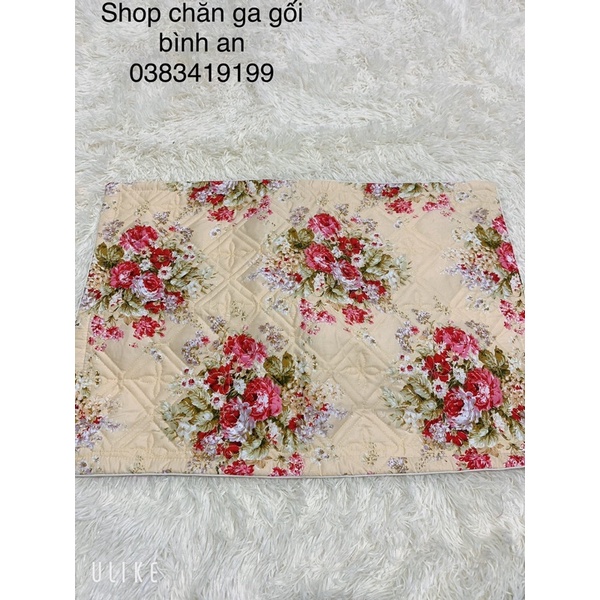 VỎ GỐI COTTON TRẦN BÔNG, CHẤT LIỆU COTTON POLY THOÁNG MÁT