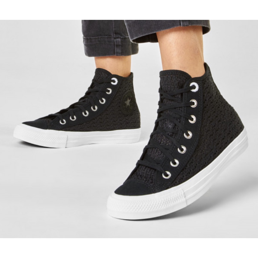 GIÀY CONVERSE: CChuck Taylor All Star Summer Gateway ĐEN, LƯỚI