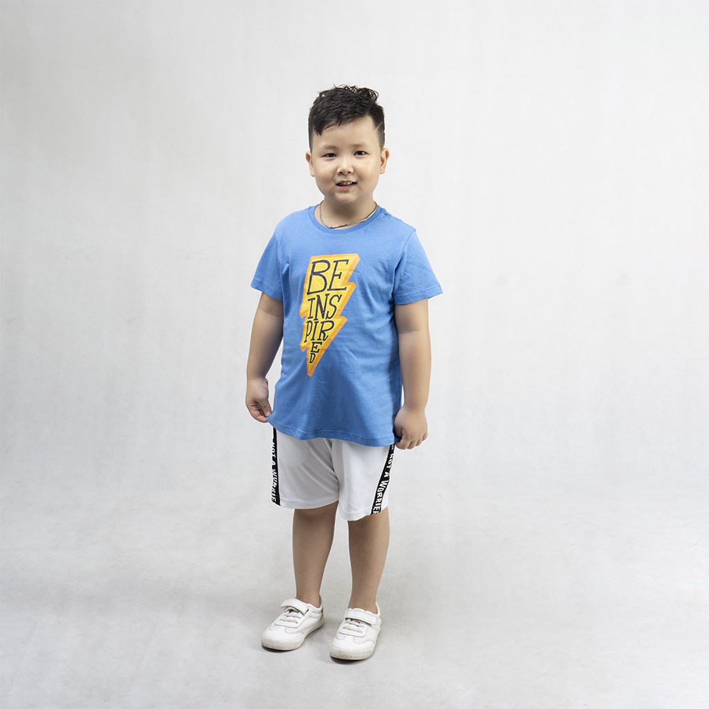 ÁO PHÔNG BÉ TRAI IN HÌNH SIZE LỚN
