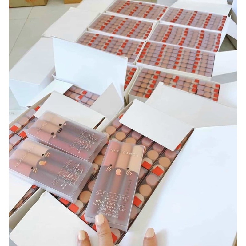 Son môi HEORANGE siêu lì set 3 cây