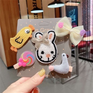 Set 05 Kẹp Tóc Dễ Thương Cho Bé Gái