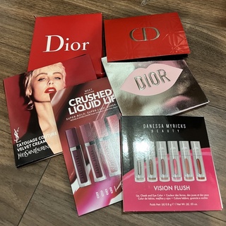 Son Môi Dior/ Bobbi Brown/ Danessa Myricks/ YSL - Sample dễ dàng sử dụng, lựa chọn màu mới cho ngày mới