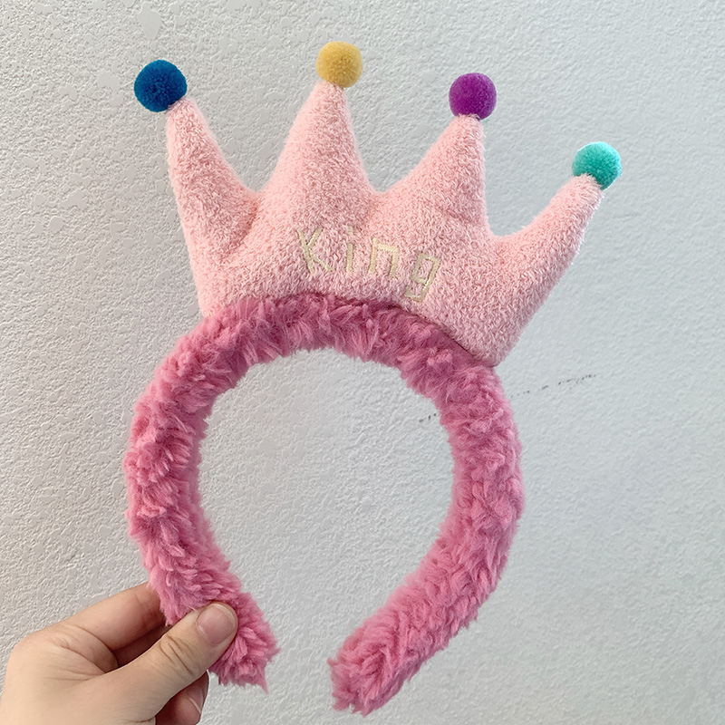 Băng đô hình vương miện đáng yêu cho bé