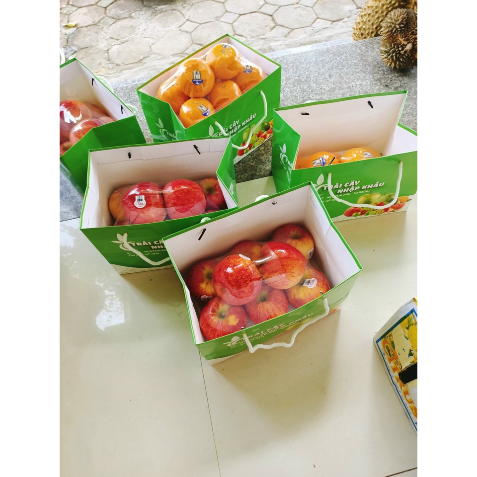 Túi giấy đựng hoa quả loại 1kg
