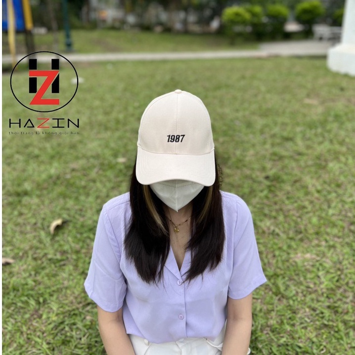 Mũ lưỡi trai nón kết HAZIN thêu ulzzang unisex phù hợp cho cả nam và nữ nhiều màu