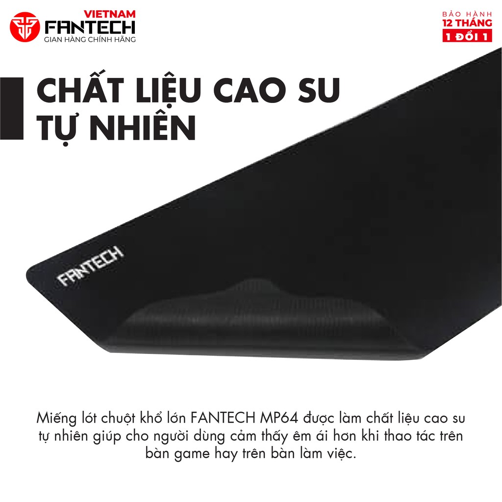 [Mã BMBAU50 giảm 7% đơn 99K] Đế lót di chuột tốc độ cao - Fantech MP64