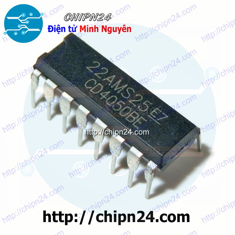 [3 CON] IC CD4050 DIP-16 (CD4050BE 4050)