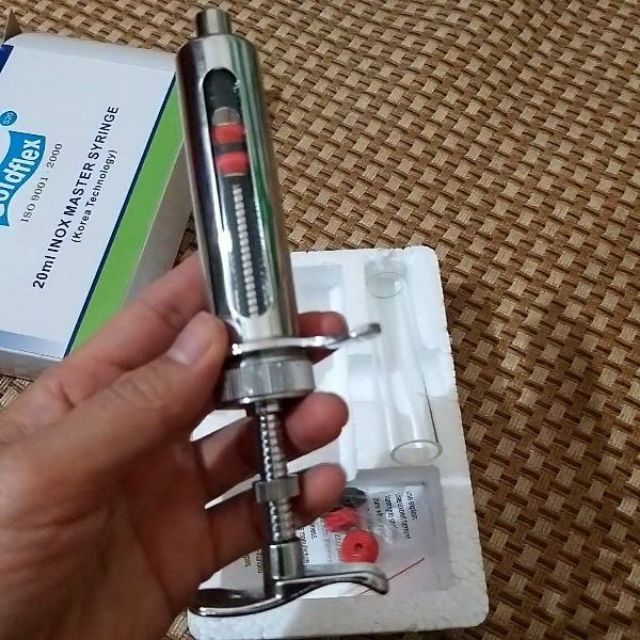 Xilanh  inox goldflex 20ml