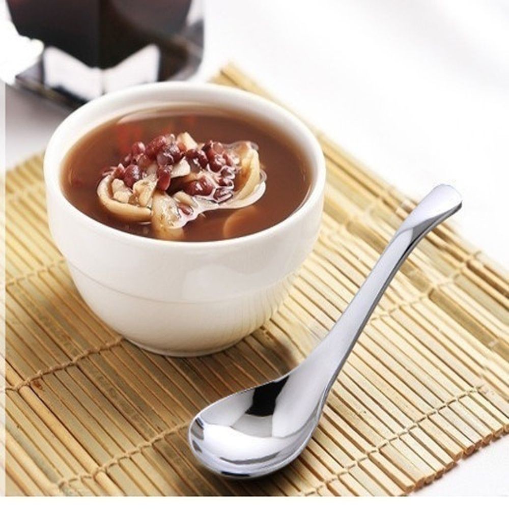 Muỗng cà phê bằng thép không gỉ đầu ly kem