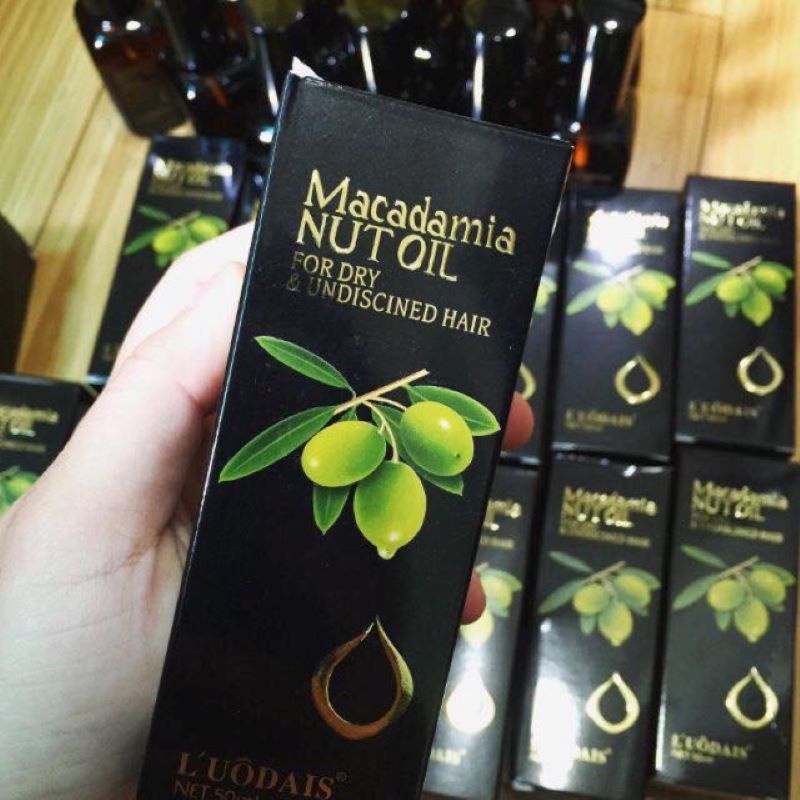 Tinh Dầu Dưỡng Tóc mùi thơm không bết Macadamia- MILALO