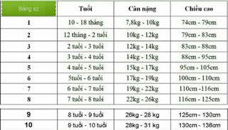 Đầm noel cho bé gái đủ size