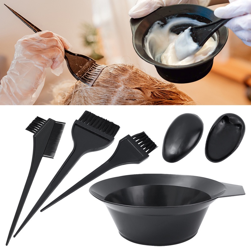 Set 5 Dụng Cụ Hỗ Trợ Nhuộm Tóc Màu Sắc Tươi Sáng