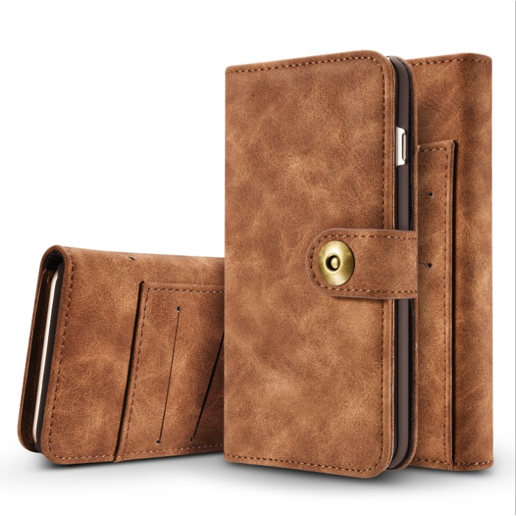 Bao da dạng ví sang trọng cho iPhone 6 6s 7 8 Plus X | BigBuy360 - bigbuy360.vn