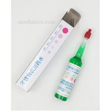 Dung dịch phân biệt inox 201/304