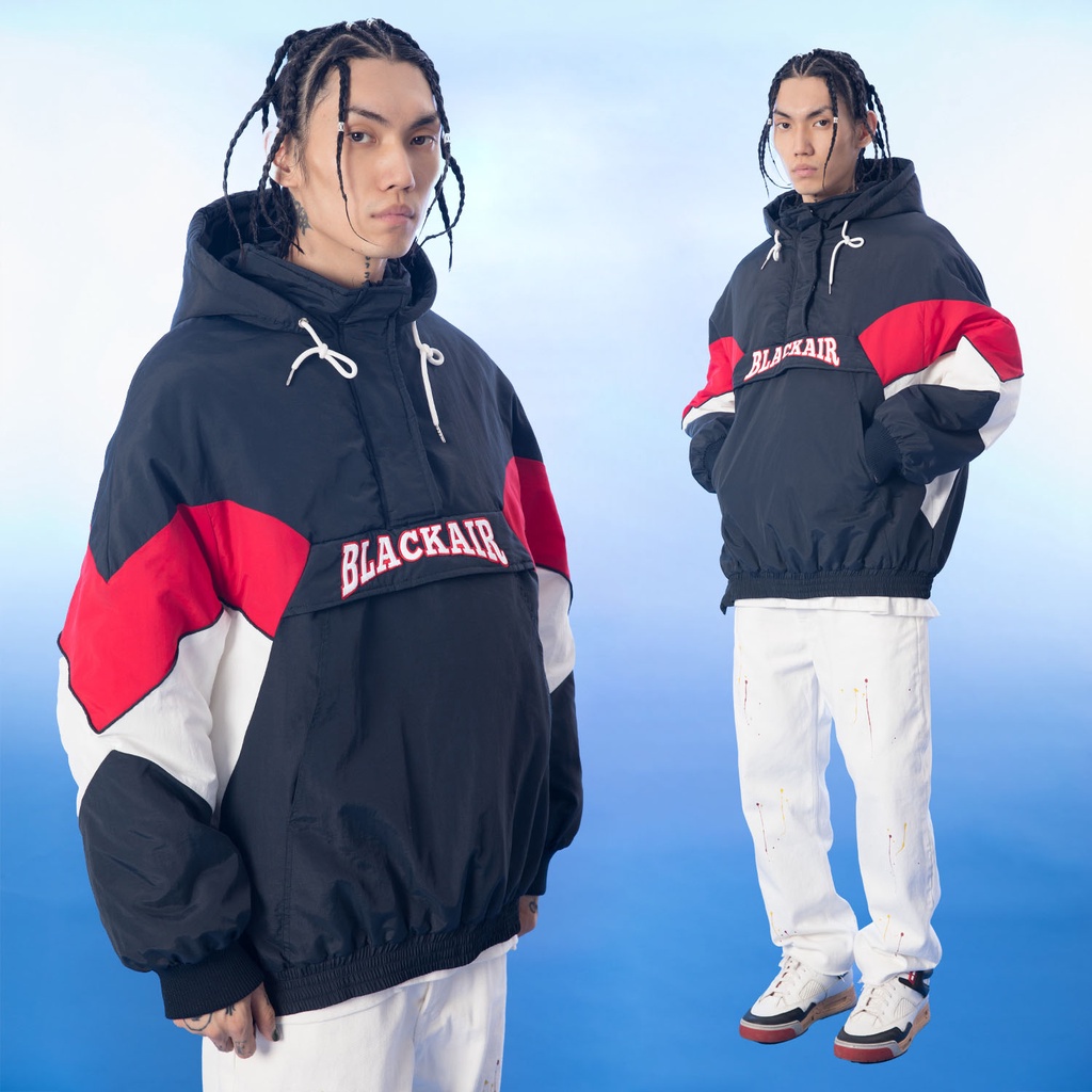 Áo khoác phao có mũ Made Extreme x Blackair Remember