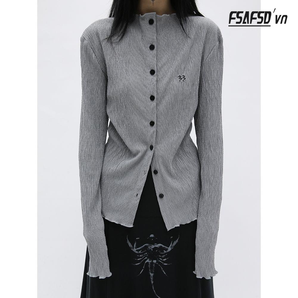 Áo Sơ Mi Thời Trang Mùa Thu Phong Cách Pháp Cho Nữ