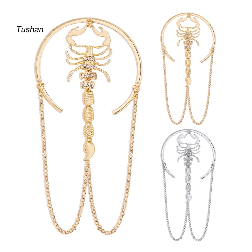 Vòng Đeo Cánh Tay Dạng Vòng Hở Màu Sáng Lâu Trôi Cho Nữ