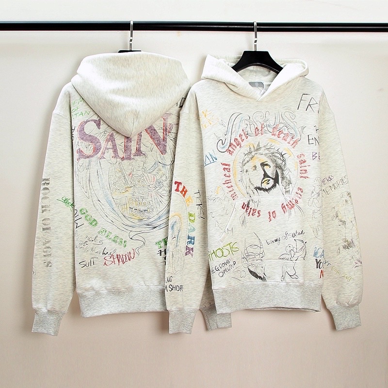 ÁO HOODIES SAINT MICHAEL DÀNH CHO NAM VÀ NỮ