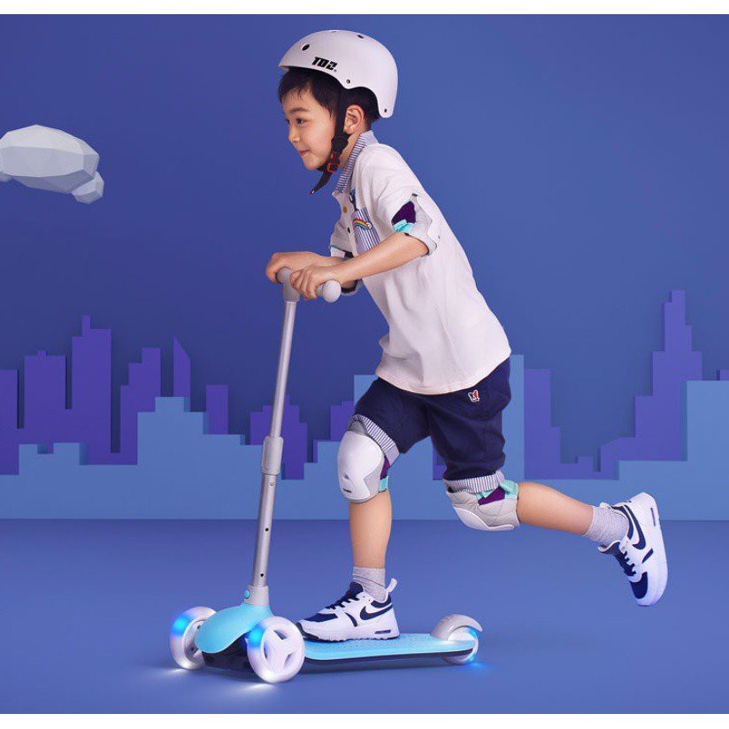 Xe trượt Scooter MITU Xiaomi 3 bánh cho trẻ em  (Xanh)