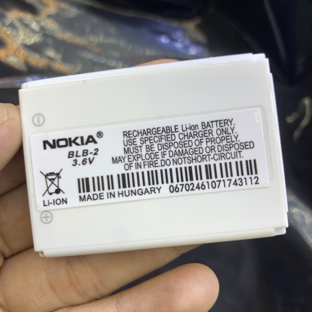 Pin Nokia BLC-2 chuẩn Xịn (3310,3315,5510,6555b,3340,3510...)