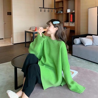 Áo len ulzzang form rộng