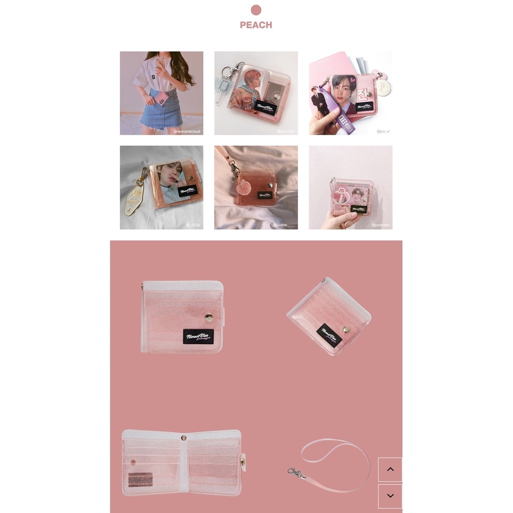 Ví Almost Blue Twinkle Jelly Wallet