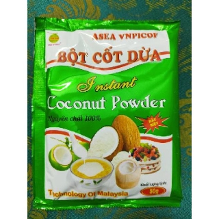 1 gói Bột cốt dừa không đường làm bánh keto thơm ngon - Healthy