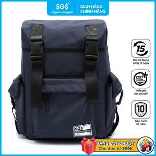 Balo Thời Trang Saigon Swagger SGS, Thiết Kế Dây Rút Có Nắp Đậy, Trượt Nước, Chống Thấm