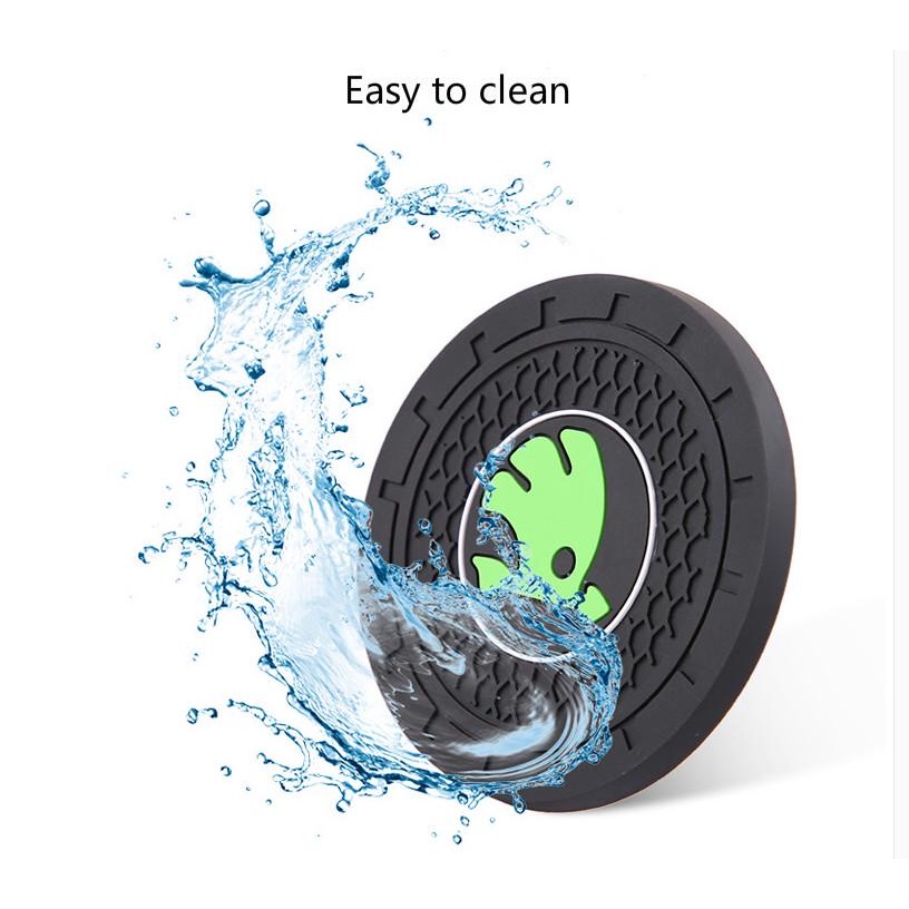 Set 2 Đệm Cao Su Chống Nước Chống Bụi Cho Giá Đỡ Kính Xe Hơi