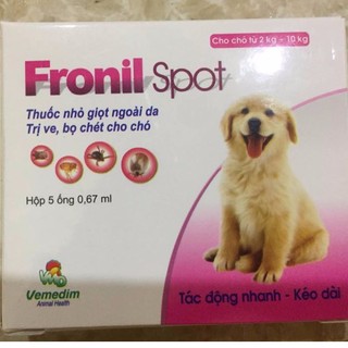 Thuốc trị ve, rận fronil sport