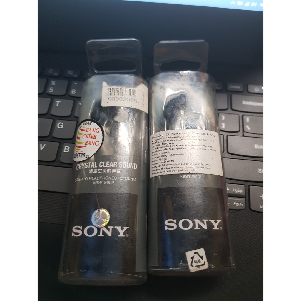 Tai nghe nhét tai Sony MDR-E9LP - Hàng Chính Hãng