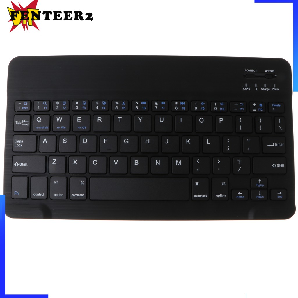 Bàn Phím Bluetooth Không Dây Fenteer2 3c Cho Ios Android Windows Mac Samsung Tablet 7 ''