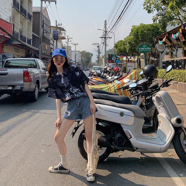 [SẴN] Áo sơ mi Ulzzang Quảng Châu ASM13