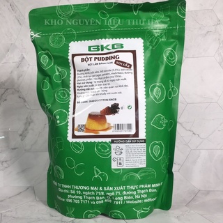Bột Pudding BKB Hương Vị Đặc Sắc 1kg/Gói – Tráng Miệng Ngon, Topping Hoàn Hảo!