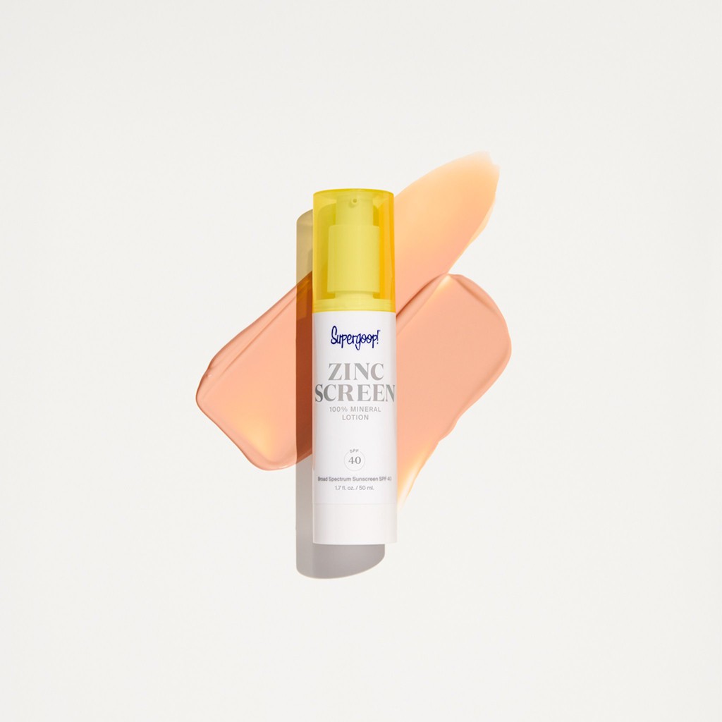 Supergoop! - Kem chống nắng khoáng chất Zincscreen 100% Mineral Lotion SPF 40 PA+++ 50ml