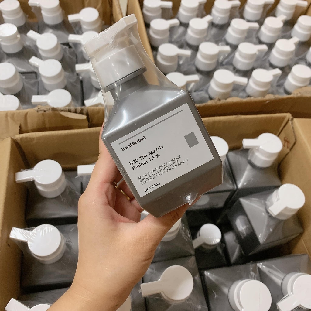 Kem Ủ Trắng Da Royal Retinol B22 Matrix Retinol 1.5% Hộp 200g