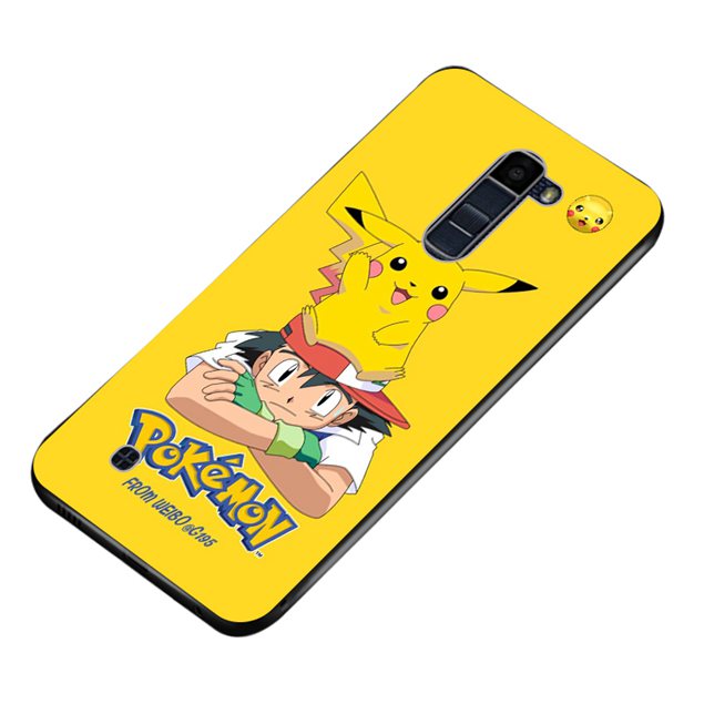 Ốp Lưng Silicone In Hình Pikachu Cho Lg K10 K8 K4 2016 2017 G7 Thinq For Google Pixel 2 3 Xl