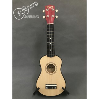 ĐÀN UKULELE SOPRANO BWS PHA MÀU ( MUA 1 TẶNG 4 )