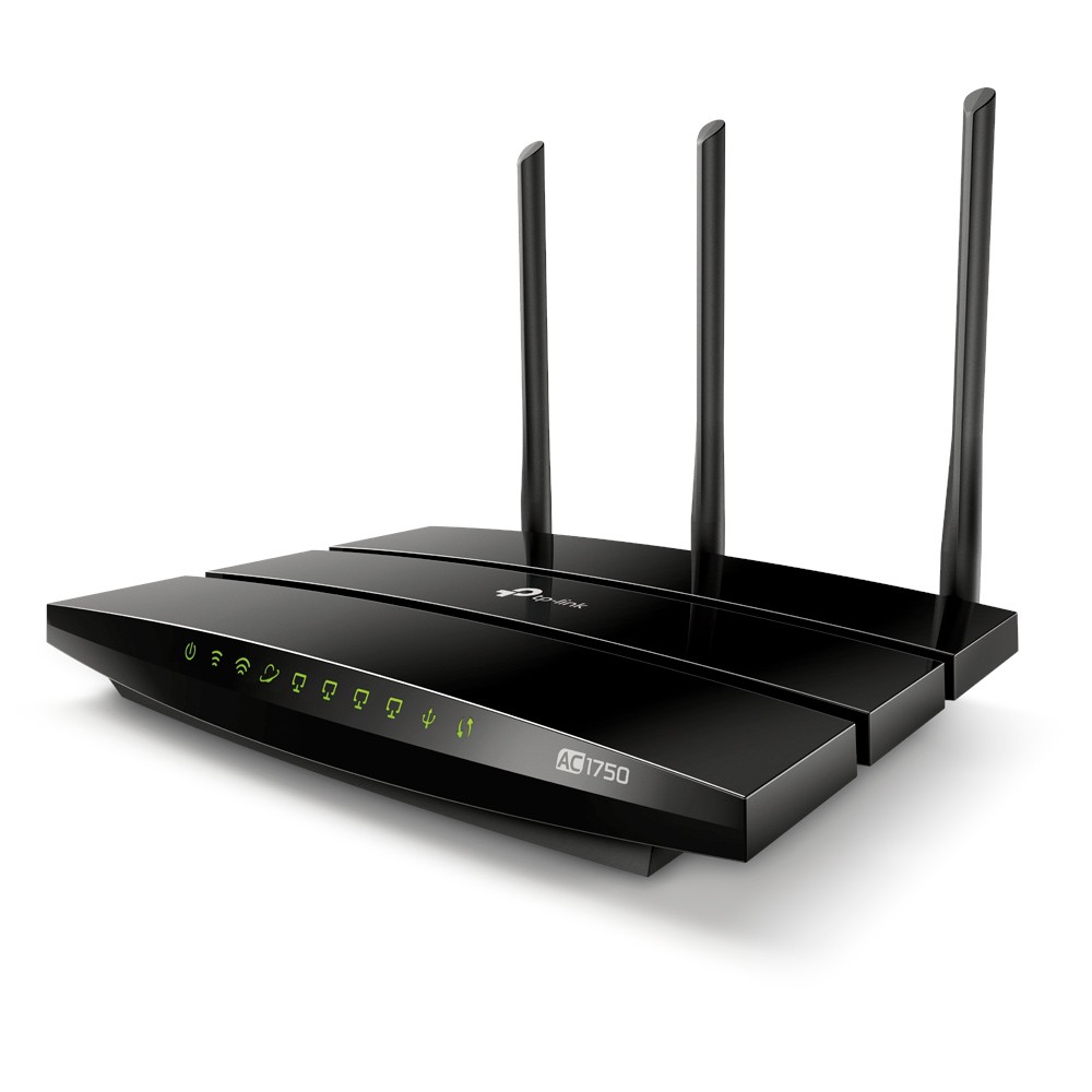 Thiết bị mạng Tplink Router Gigabit Wi-Fi Băng tần kép AC1750 Archer C7 - Hàng Chính Hãng