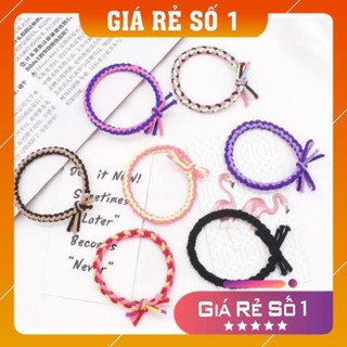 Dây buộc tóc nhiều màu đẹp mộng mơ 1 k giao màu ngẫu nhiên