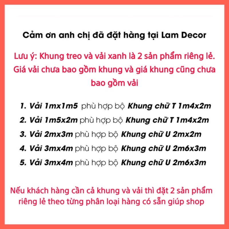 [Mã SKAMSALE8 giảm 10% đơn 200K] Phông vải xanh lá tách nền dành cho studio chất Cotton Muslin Cao cấp