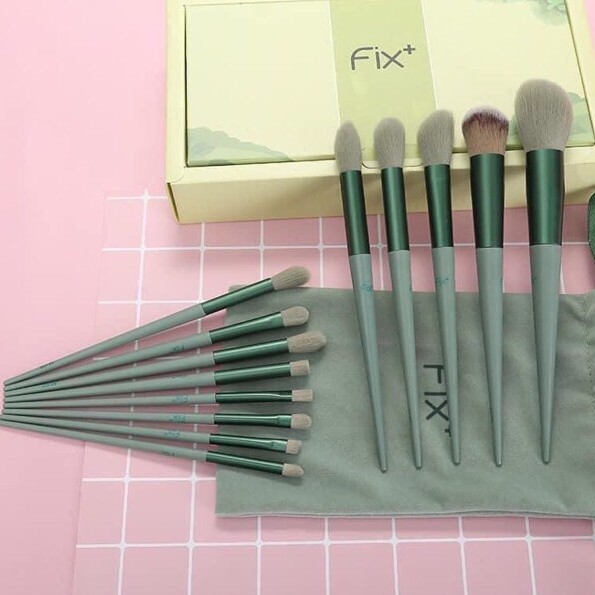 bộ cọ 13 cây  fix lông mềm makeup cá nhân siêu xinh-cosmetic999