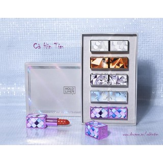[Xả Hàng] Set 5 Thỏi Son HOLDLIVE MAGIC CUBE LIPSTICK Son Môi Hold Live MA THUẬT HL313