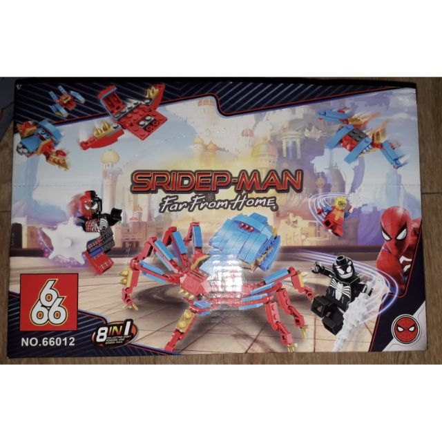 Lắp ráp 1 hộp LegoSridep_man 66012