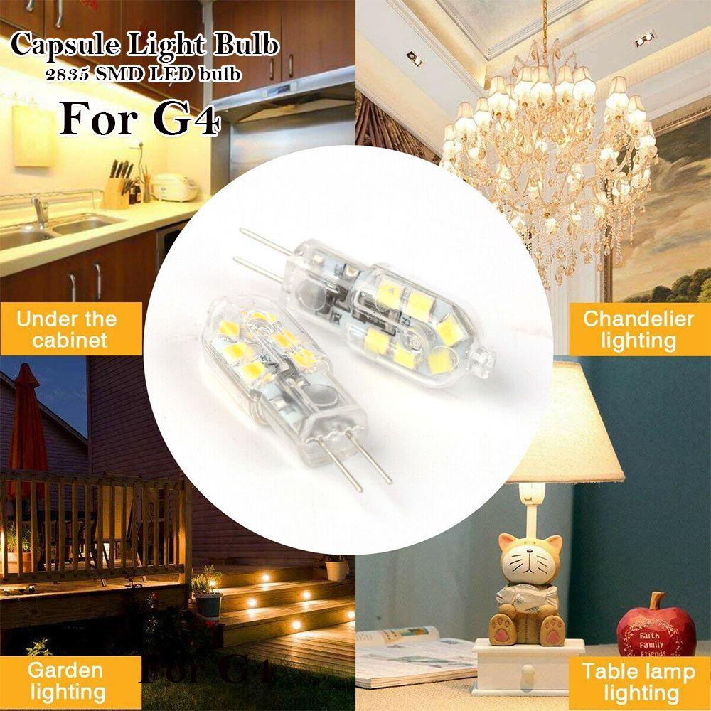 GOGOUP Bóng Đèn Hình Viên Con Nhộng Thay Thế Cho G4 12V 3W