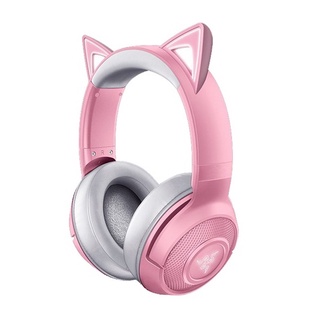 Tai nghe không dây cho game thủ Razer Kraken Bluetooth Kitty Edition - Quartz